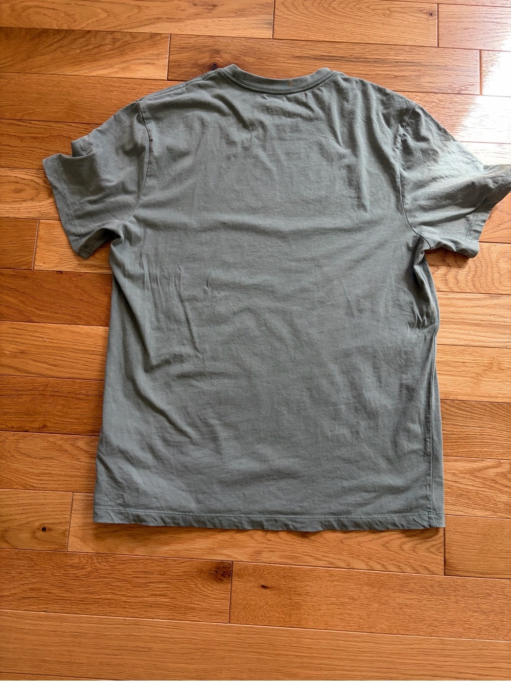 J. Crew Men's Short Sleeve Crew Tee in Olive Green